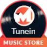 Tunein Online Music Store and Radio Station HTML Template