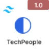 TechPeople - Team Cards Tailwind CSS 3 HTML Template