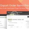 Export Order Items Pro for WooCommerce