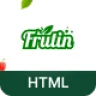 Frutin - Organic & Healthy Food HTML Template