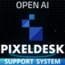 PixelDesk - Support Ticket System With OpenAI