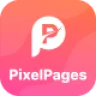 PixelPages - SAAS Application Website Builder for HTML Template