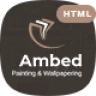 Ambed - Wallpapers & Painting Services HTML Template