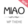 Miao - Fashion Magazine, News & Blog WordPress Theme