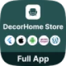 DecorHome App - Online Furniture Selling in Flutter 3.x (Android, iOS) with WooCommerce Full App