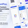 Fastpay - Fintech Finance Mobile App UI Kit