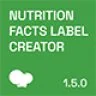 Nutrition Facts Label Creator