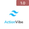 ActionVibe - Tailwind Call to Action Section Template