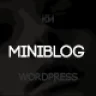 Miniblog - Multipurpose, Minimal WordPress Theme