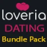 Loveria Dating Bundle Pack - Laravel PHP Dating Script and Flutter Mobile Apps for Android and iOS