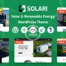 Solari - Ecology & Solar Energy WordPress Theme