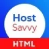 HostSavvy | Web Hosting HTML Template