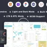 Ra-admin Boostrap, PHP, Laravel, codeigniter, symfony, cake PHP & Figma Admin Dashboard Template