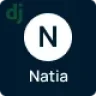 Natia - Django 5 Personal Portfolio Template