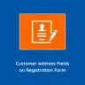 Customer Address Fields On Registration Form