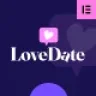 LoveDate - Social Dating Network WordPress Theme