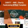 Carity - NGO, Charity, Donation & Fundraising HTML5 Template