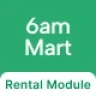 6amMart Car Rental Module Addon