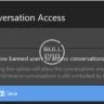 [OzzModz] Banned User Conversation Access